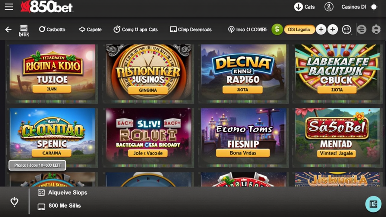 Screenshot 1 850bet